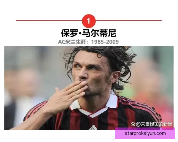 马尔蒂尼作为足球时代的象征，展现了令人瞩目的领导力与坚持精神